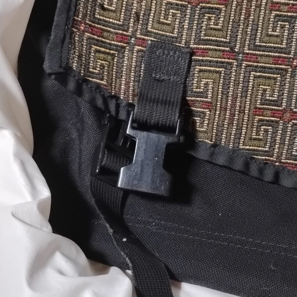 Messenger Bag CourierWare Heavy Greek Scroll